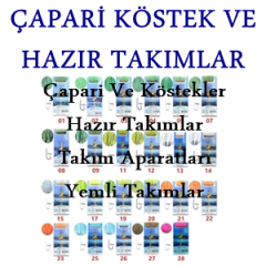 avmatik balık avı çapari köstek hazır takım, çapari ve köstekler, hazır takımlar, takım aparatları, yemli takımlar