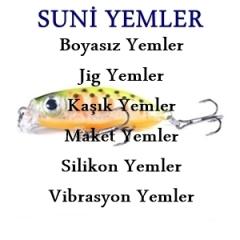 avmatik balık avı suni yemler, maket yemler, kaşık yemler, silikon yemler, jig yemler, boyasız yemler, vibrasyon yemler