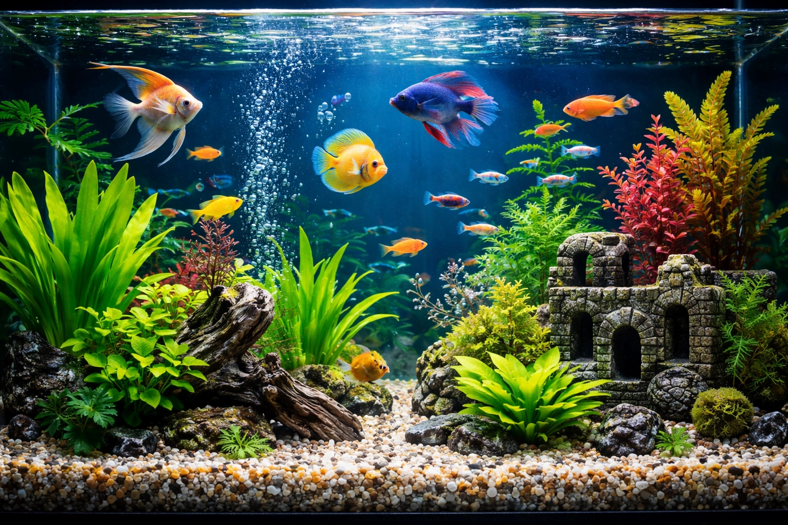 Akvaryum Kurulumu (Yeni Başlayanlar İçin Rehber)
