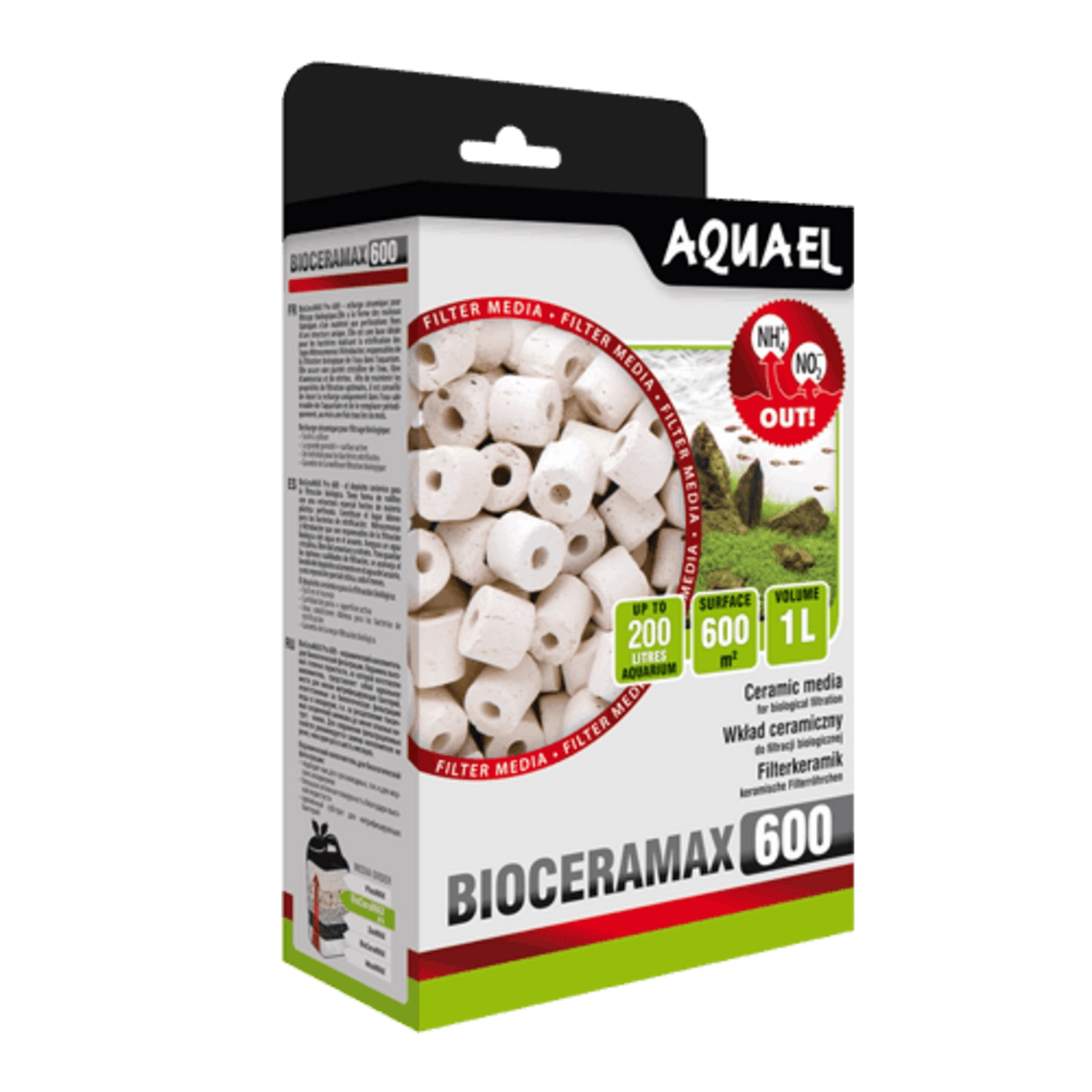 Aquael%20BioCeramax%20600%20Filtre%20Malzemesi%201%20LT