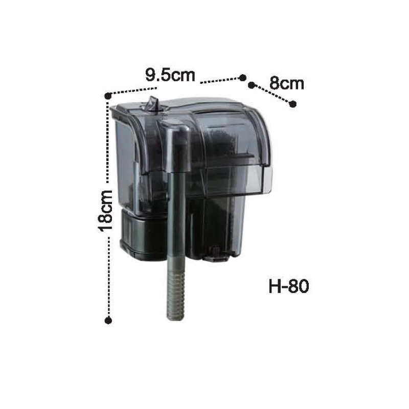 Dophin%20H80%20Askılı%20Şelale%20Filtre%20190%20L/H