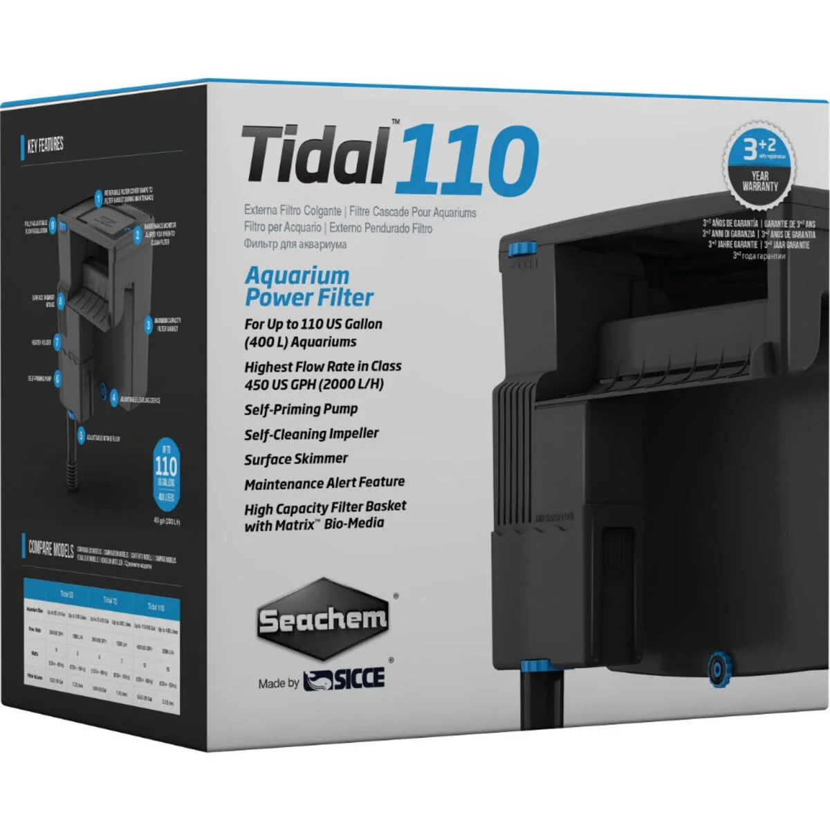 Seachem%20Tidal%20110%20Şelale%20Filtre