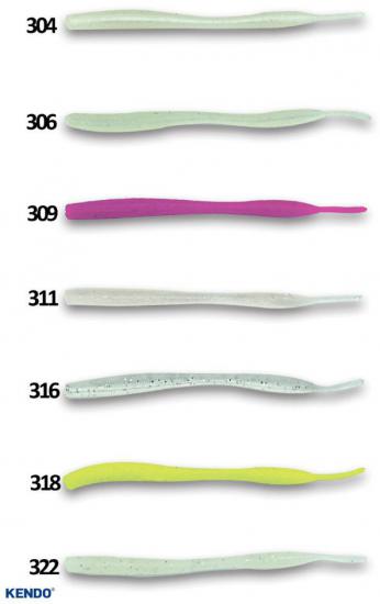 Kendo Mebaru&Ajı Worm 2.55 inch 7 Adet