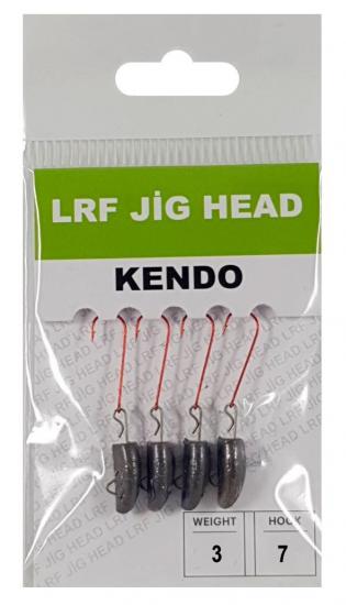 Hareketli Lrf JigHead Kırmızı İğne 4 Adet #7 3 gr