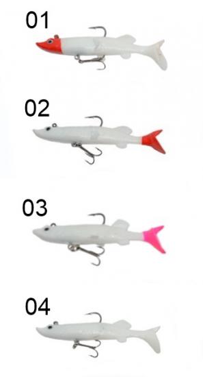 Captain 3066 Pluse Soft 10cm Turna Silikonu 1 Adet Suni Yem