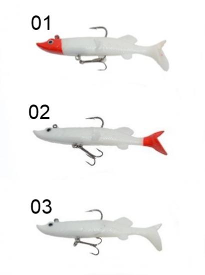 Captain 3067 Pluse Soft 12cm Turna Silikonu 1 Adet Suni Yem