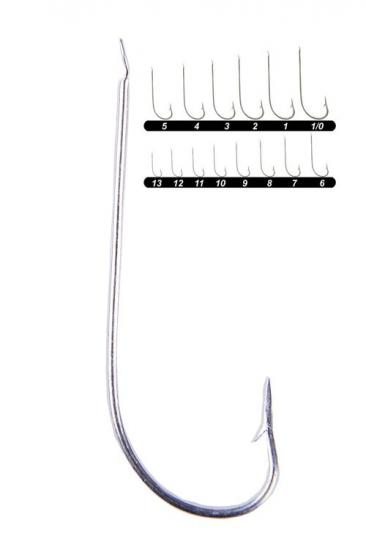 Youvella 1307 Palalı Çapraz No: 4 Olta İğnesi 100’lü Kutu Galvaniz