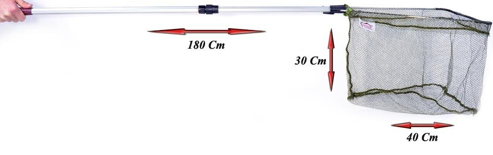 2 Parça 180cm Teleskopik Kepçe 40x30cm Tor