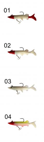 Captain 3553 Bobo Pike Soft 12cm Turna Silikonu Suni Balık