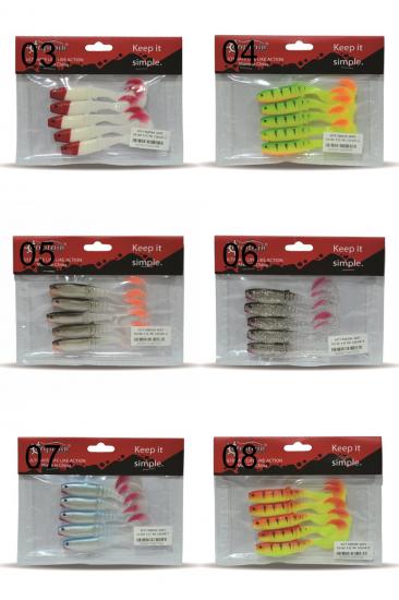 Captain 3571 Taifun Soft 10cm Levrek Silikonu 1 Adet Suni Yem