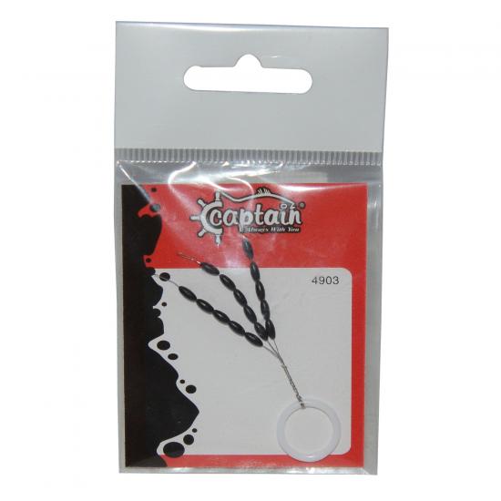 Captain 4903 Stoper 3x5’li Paket Silikon Stopper