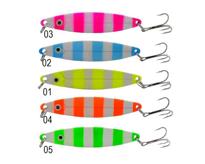 Captain 6150 Lüfer Kaşığı 28gr Zebra Glow 9cm