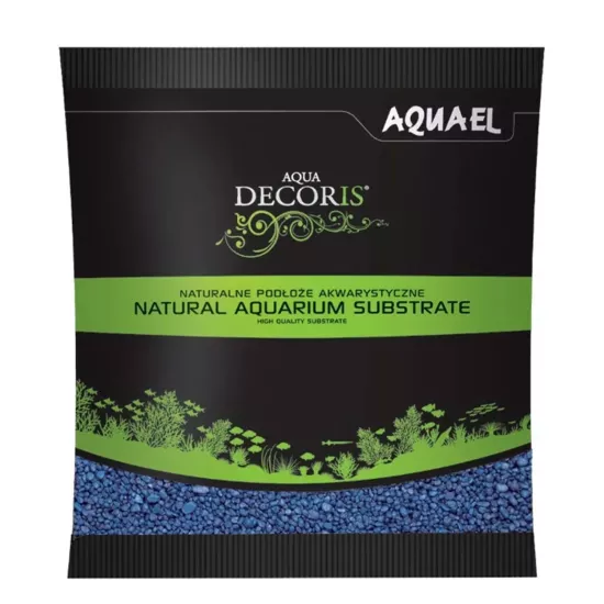 Aquael Gravel Decoris 2-4 MM Mavi Kum 1 KG