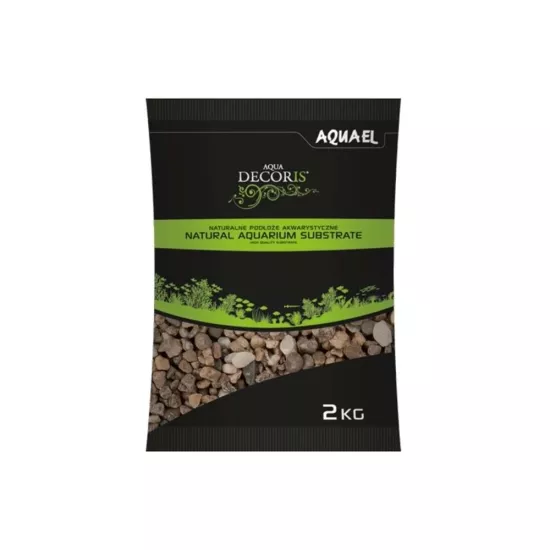 Aquael Multi Colored Gravel Nature 1.4-2 mm 10 Kg Renkli Doğal Kum