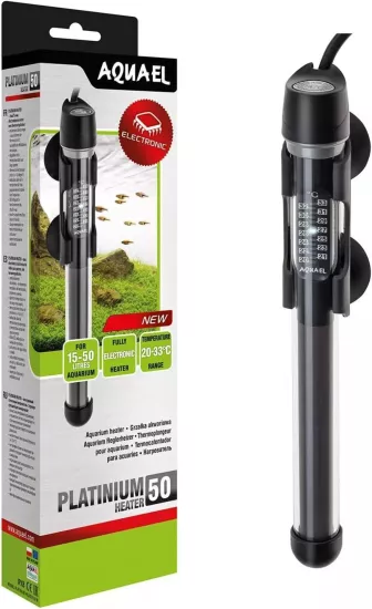 Aquael Platinium Heater 50W Akvaryum Isıtıcısı