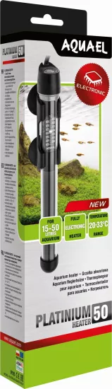 Aquael Platinium Heater 50W Akvaryum Isıtıcısı