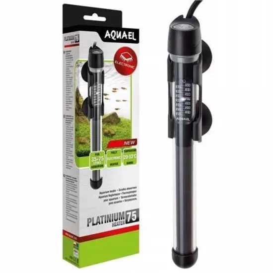 Aquael Platinium Heater 75W Akvaryum Isıtıcısı