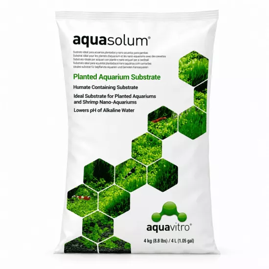 Aquavitro Aquasolum 4 Kg Shrimp Black Soil Substrate