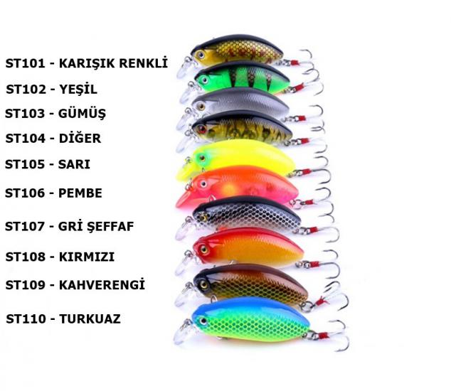 Avmatik Fast 6 cm Crankbait Suni Yem