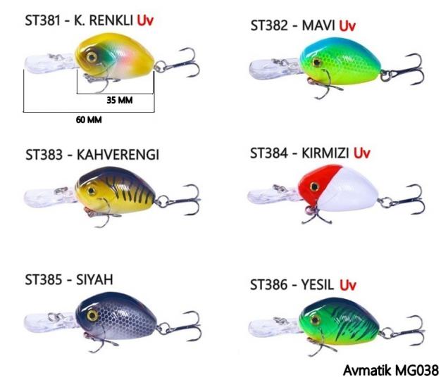Avmatik MG038 Wobble Sinking Suni Yem