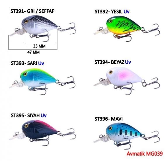 Avmatik MG039 Mini Crankbait Maket Yem