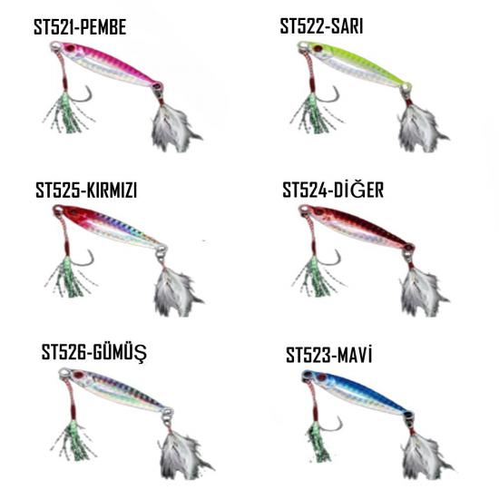 Avmatik MG052 Asist İğneli 6 Cm 15 Gr Jig