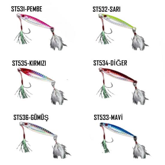 Avmatik MG053 Asist İğneli 6,5 Cm 20 Gr Jig