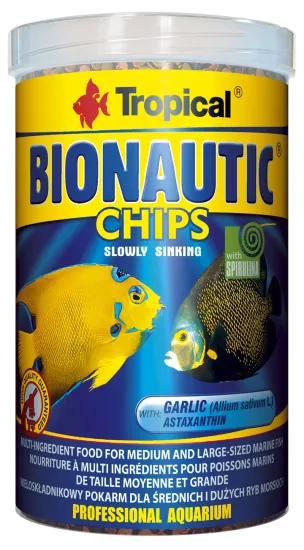 Tropical Bionautic Chips 1000ml 520Gr Kutu Yem