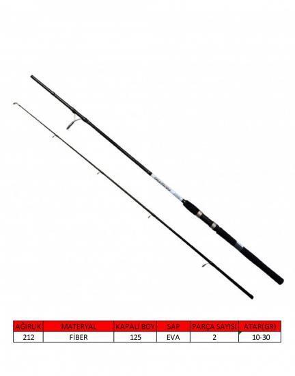 Captain 1458 Fanatic Spin 2 Parça Spin Kamış 10-30gr Atar 240 cm