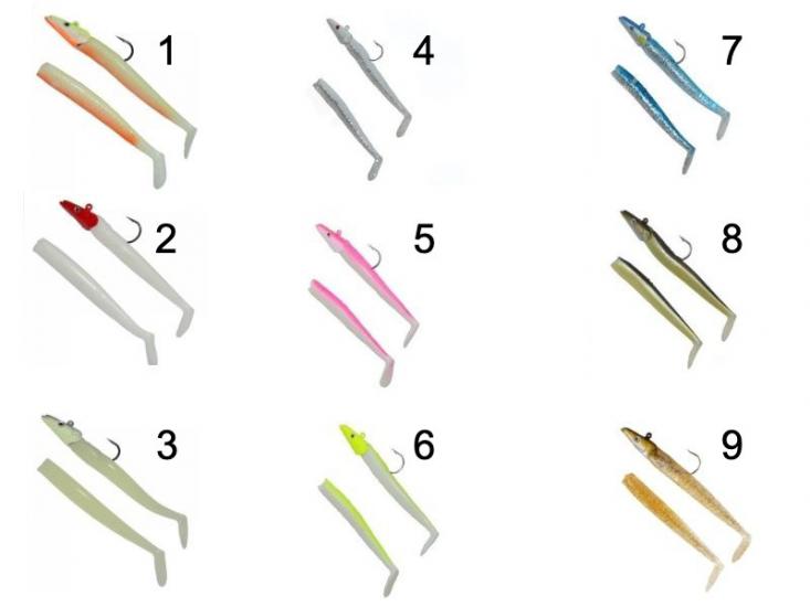 Captain 3071 Ultimate Sardine 12cm Levrek Silikonu 2’li Suni Yem