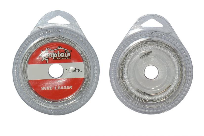 Captain Çelik Tel 10mt Steel Wire Leader 40 lbs