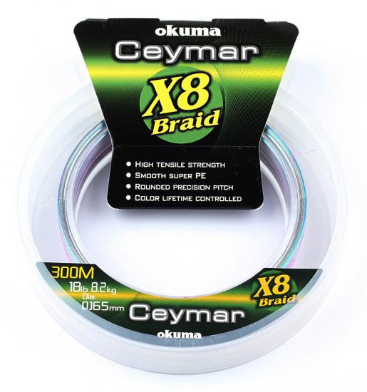 Okuma Ceymar 300mt 8 Kat Örgü İp