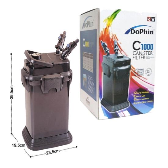 Dophin C1000 Akvaryum Dış Filtre 1000 Litre - Saat