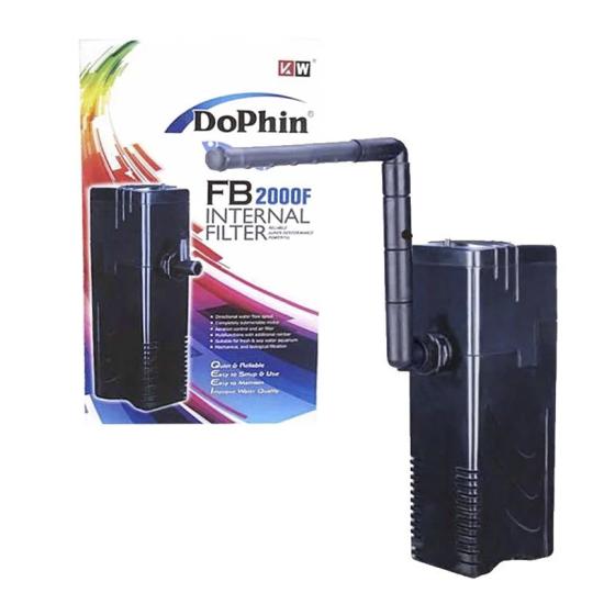 Dophin FB2000 Akvaryum İç Filtre 400 L/H