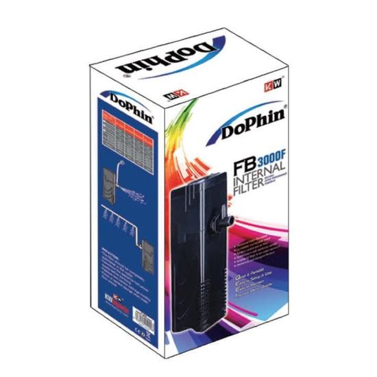 Dophin FB3000 Akvaryum İç Filtre 500 L/H