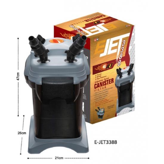 EJET 3388 Akvaryum Dış Filtre 2000 Litre - Saat