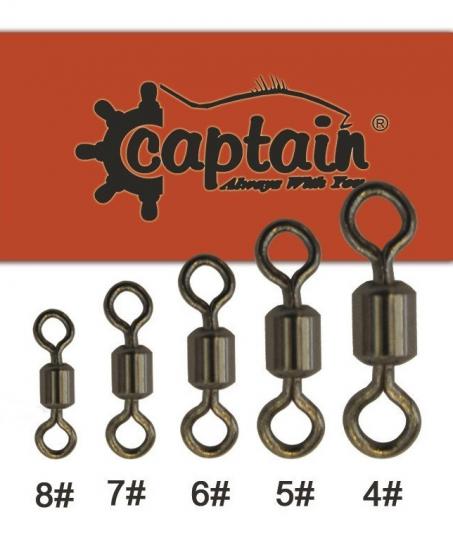 Captain Fırdöndü Rulmanlı 20 Adet Black Nikel No 4