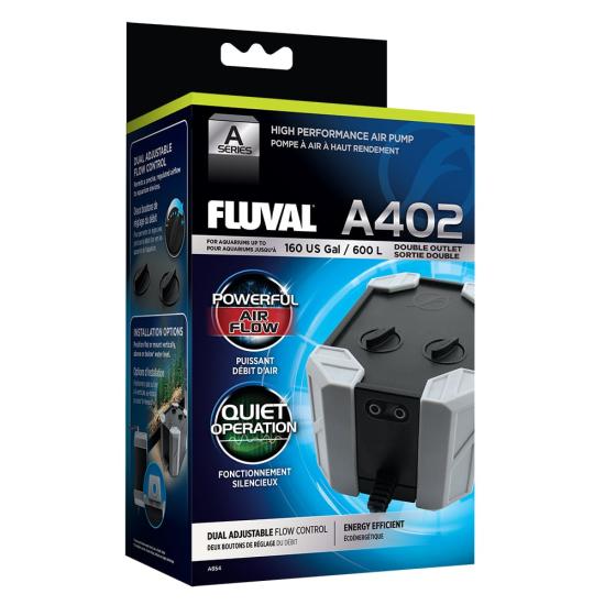 Fluval Air 402 Hava Motoru Çift Çıkışlı