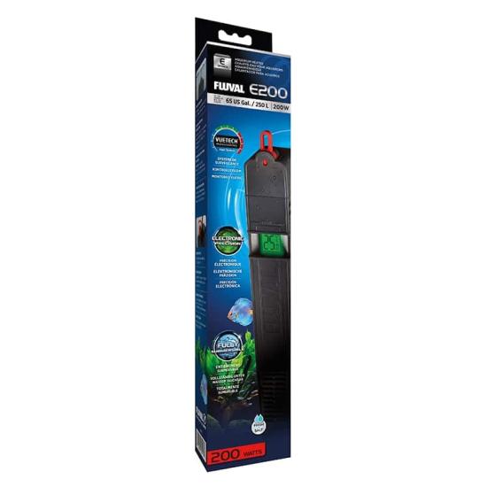 Fluval E200 Elektronik Isıtıcı 200W / 250 Litre
