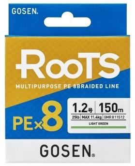 Gosen X8 Roots PE 8 Spin İp Misina 150mt A.Yeşil