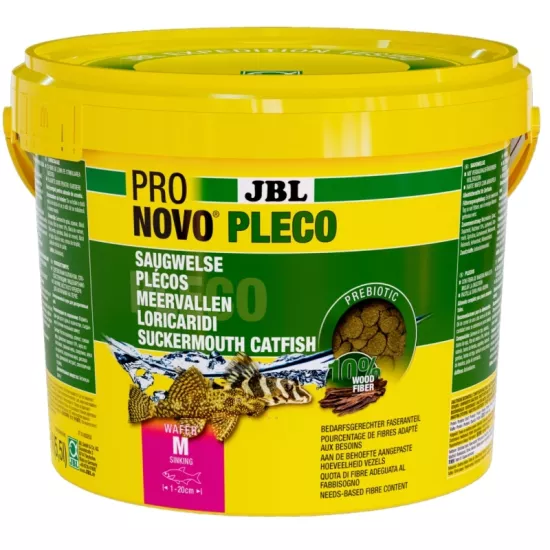 Jbl Pro Novo Pleco Wafer M 2,9 Kg / 5,5 L Kova Yem