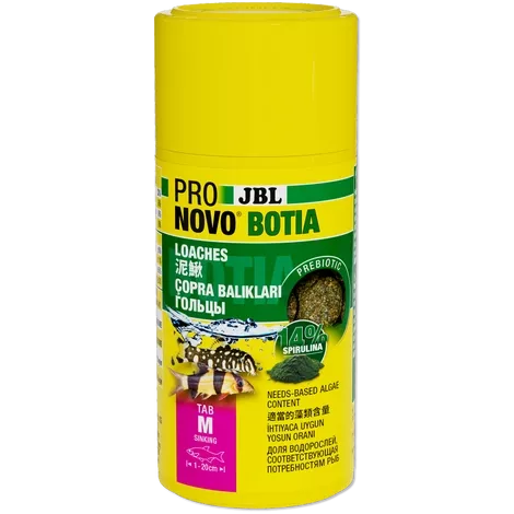 Jbl Pro Novo Botia Tab Medium 150 Gr Kutu Yem