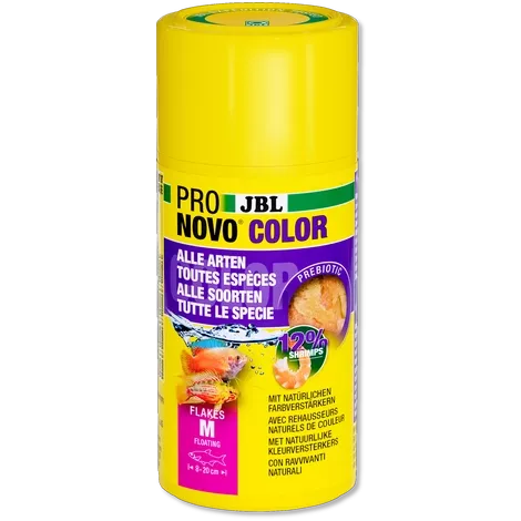 Jbl Pro Novo Color Flakes Medium 18 Gr Kutu Yem