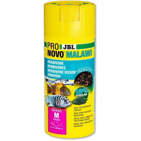 Jbl Pro Novo Malawi Grano Medium 125 Gr Kutu Yem