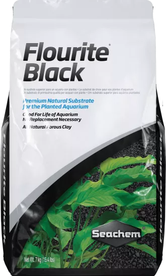 Seachem Flourite Black 7 Kg Doğal Çakıl