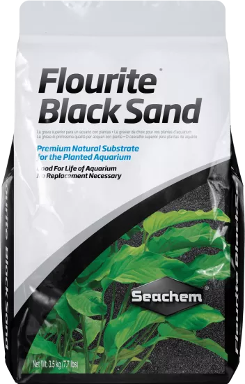 Seachem Flourite Black Sand 3,5 Kg Siyah Bitki Kumu