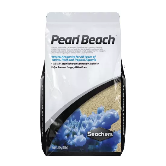 Seachem Pearl Beach 10 KG Doğal Aragonit Kumu