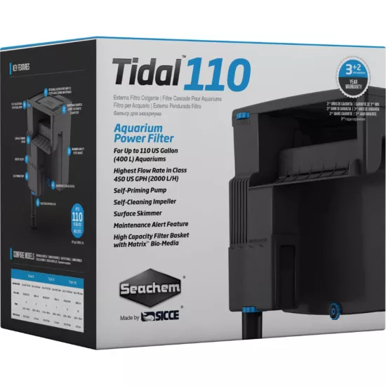 Seachem Tidal 110 Şelale Filtre