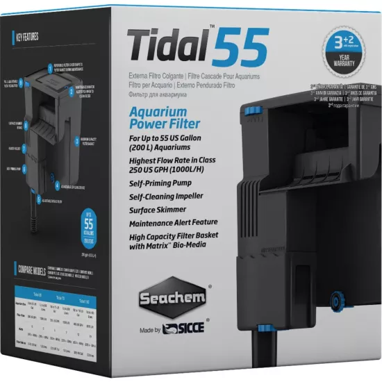Seachem Tidal 55 Şelale Filtre