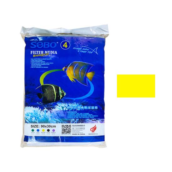 Sobo Akvaryum Filtre Elyafı 90x30x2 Sarı